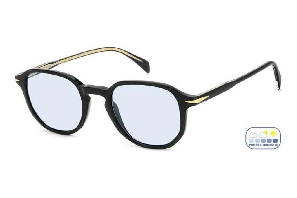 David Beckham   DB 1140/S 807/QZ AZURE PHOTOCROMATICSCHWARZ