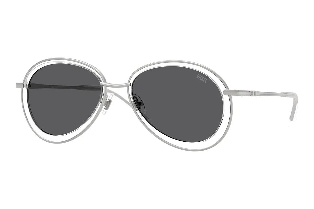 Diesel   DL1016 100787 Solid GreyMatte Silver