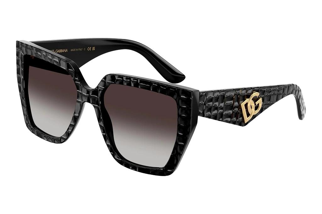 Dolce & Gabbana   DG4438 32888G Grey GradientBlack Texture Cocco