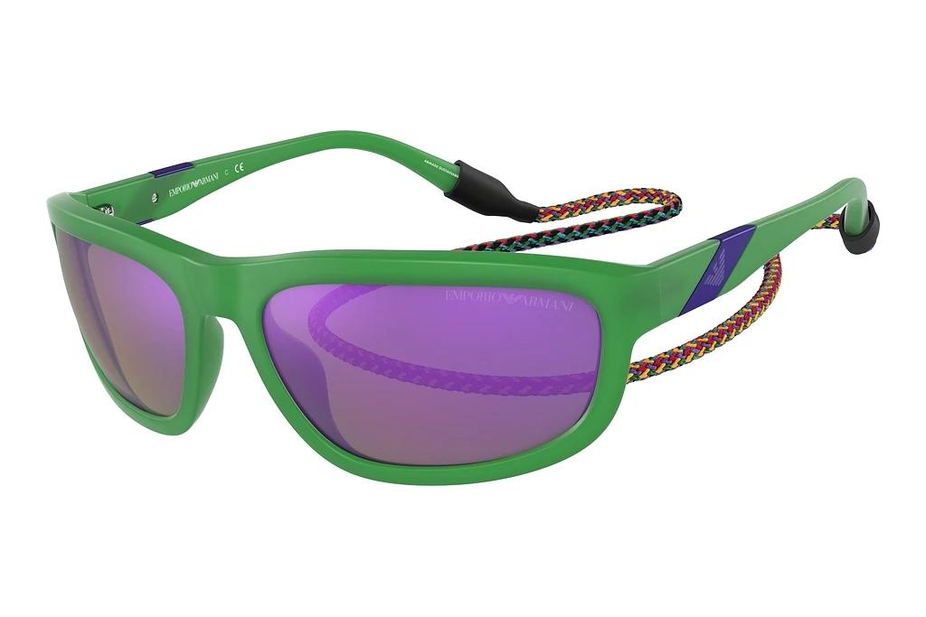 Emporio Armani   EA4183U 52844V Grey Mirror VioletMatte Opal Green