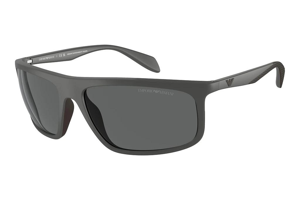 Emporio Armani   EA4212U 512687 Dark GreyMatte Grey/Rubber Brown