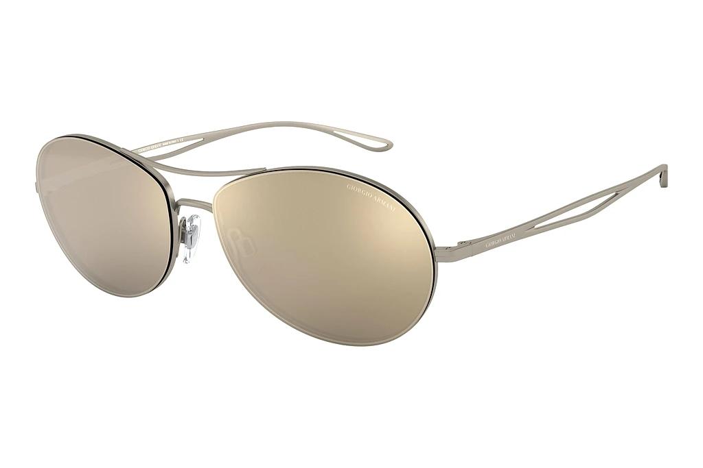 Giorgio Armani   AR6099 32895A Light Brown Mirror GoldMatte Bronze