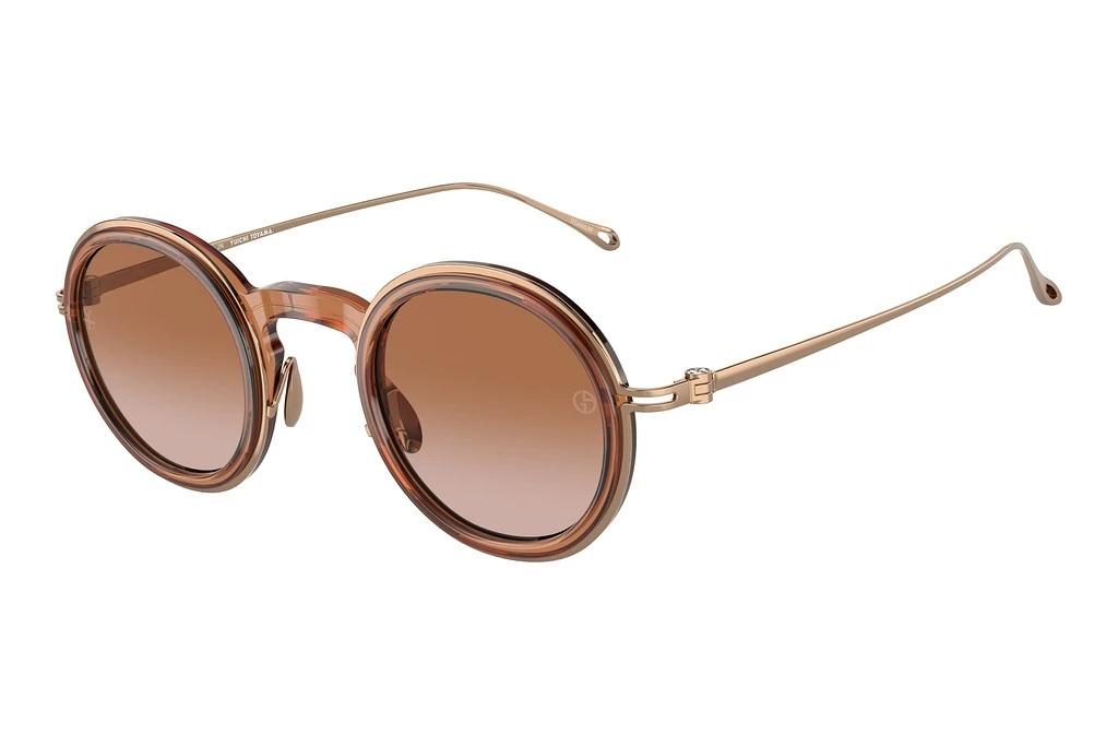 Giorgio Armani   AR6147T 335213 Gradient BrownShiny Transparent Brown