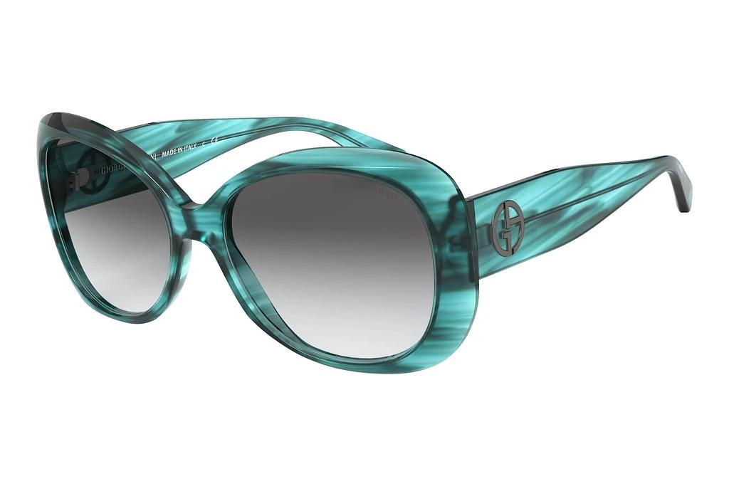 Giorgio Armani   AR8132 581711 Grey GradientStriped Green