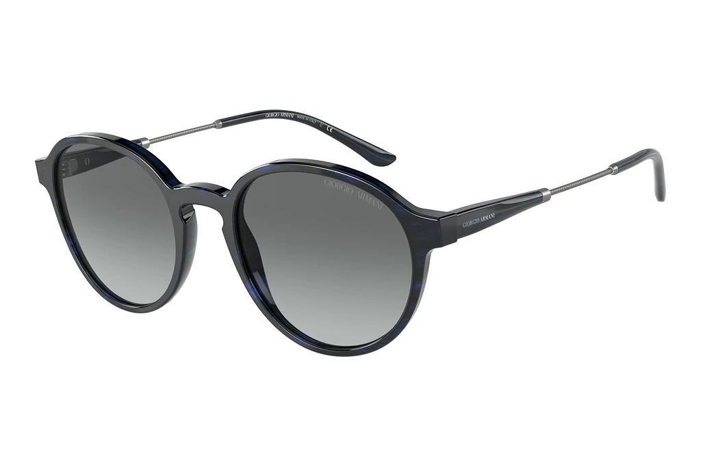 Giorgio Armani   AR8160 592311 Gradient GreyStriped Blue