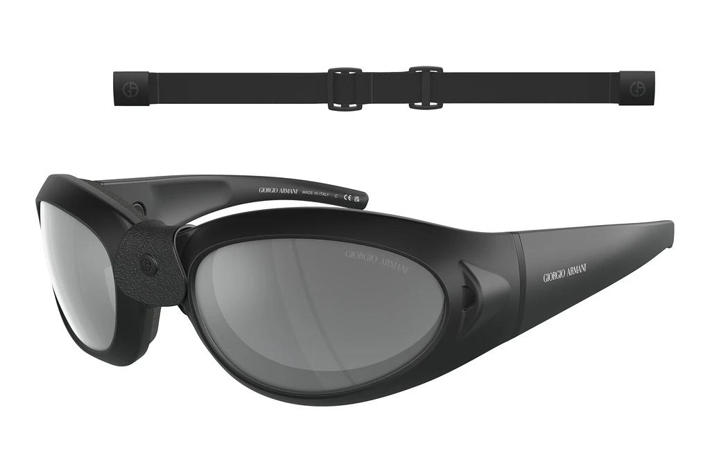 Giorgio Armani   AR8201Q 50426G Grey Mirror BlackMatte Black