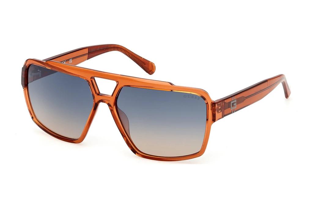 Guess   GU00223 42X blau verspiegeltGlänzend Dunkel Orange