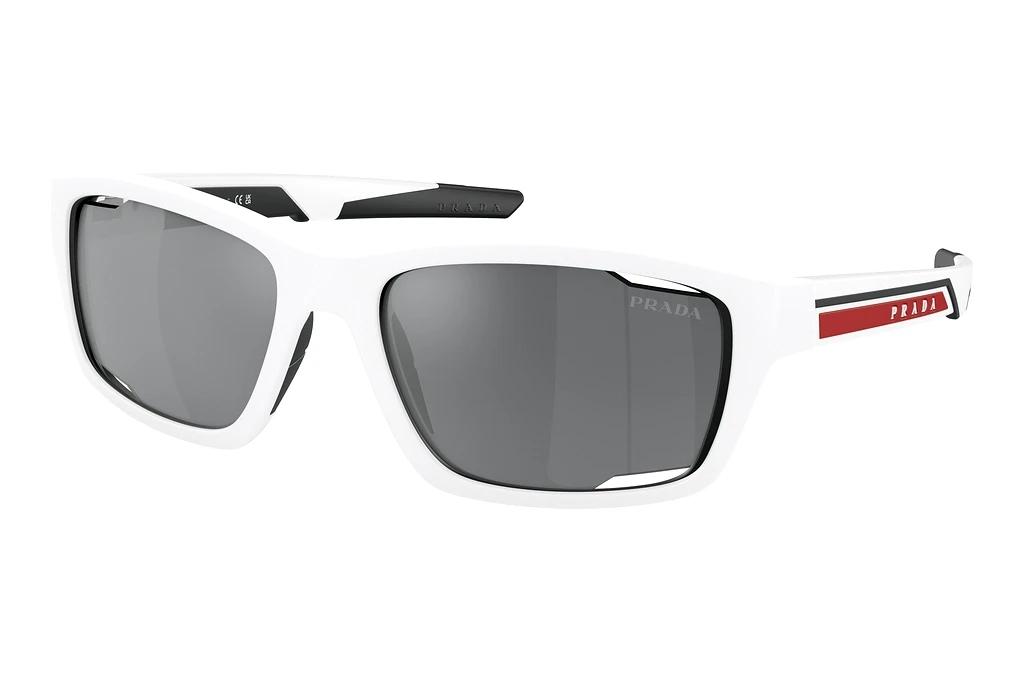 Prada Linea Rossa   PS 04YS AAI07G Grey Mirror BlackMatte White