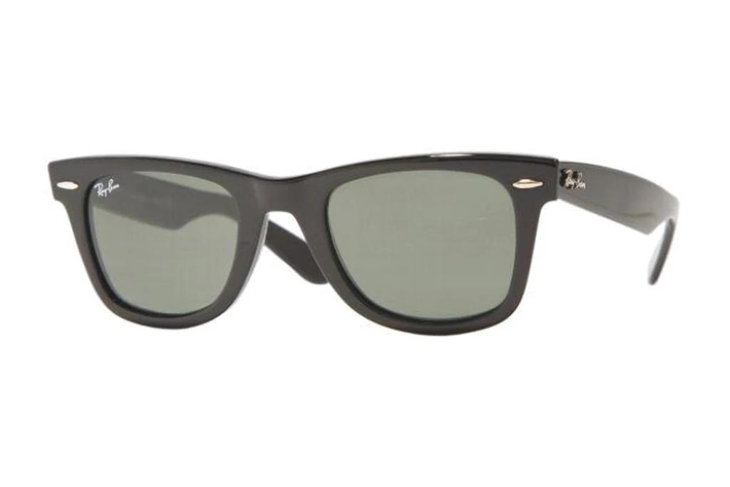 Ray-Ban   RB2140 901S MATTE BLACK CRYSTAL GREEN
