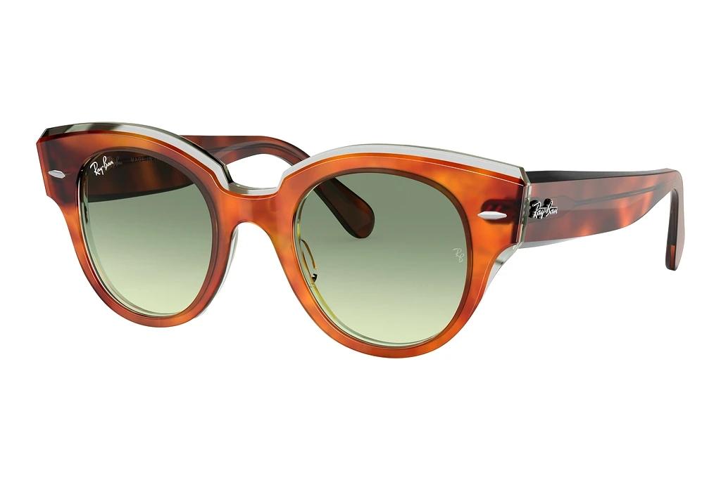 Ray-Ban   RB2192 1325BH Green/Violet GradientHavana On Transparent Green
