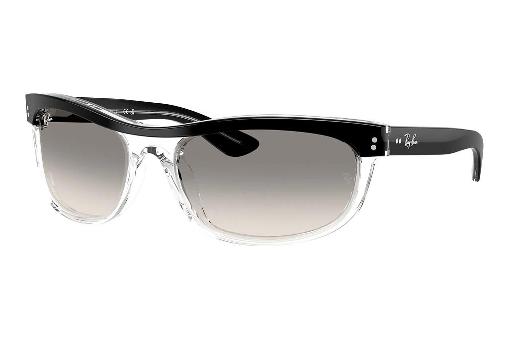 Ray-Ban   RB2489 129432 Clear Gradient GreyBlack On Transparent