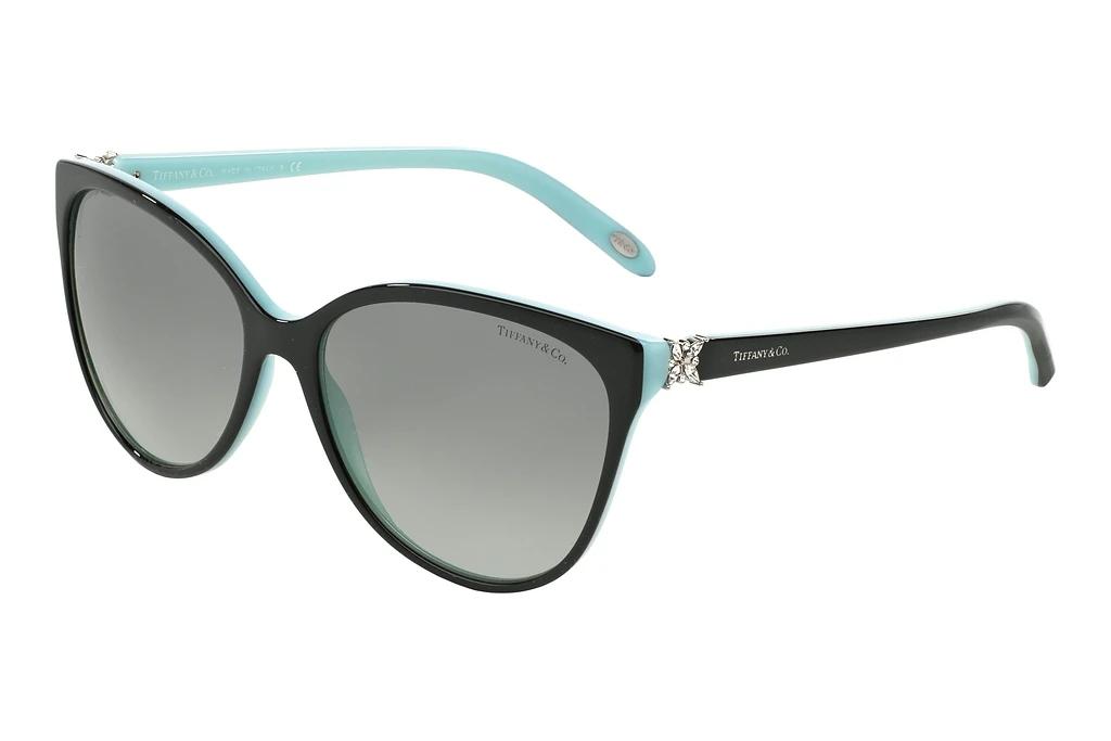 Tiffany   TF4089B 80553C Grey GradientBlack On Tiffany Blue