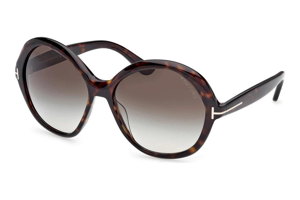 Tom Ford   FT1282 52B grau verlaufendDunkel Havanna