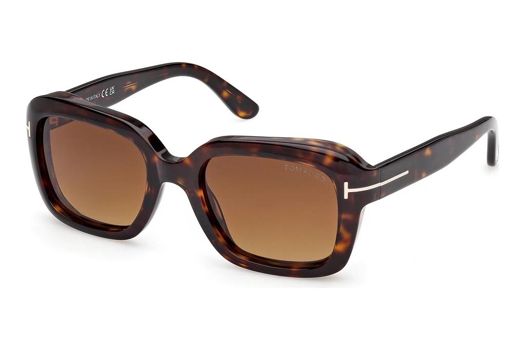 Tom Ford   FT1283 52F braun verlaufendDunkel Havanna