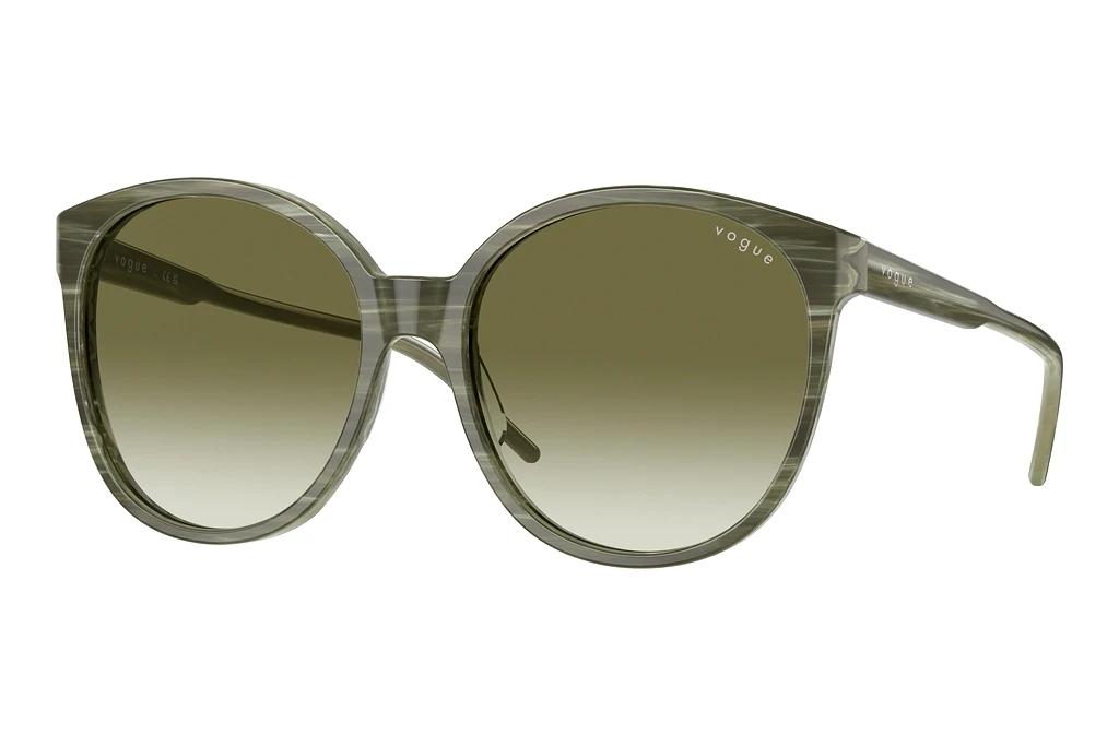 Vogue Eyewear   VO5509S 30728E Clear Gradient GreenGreen Horn