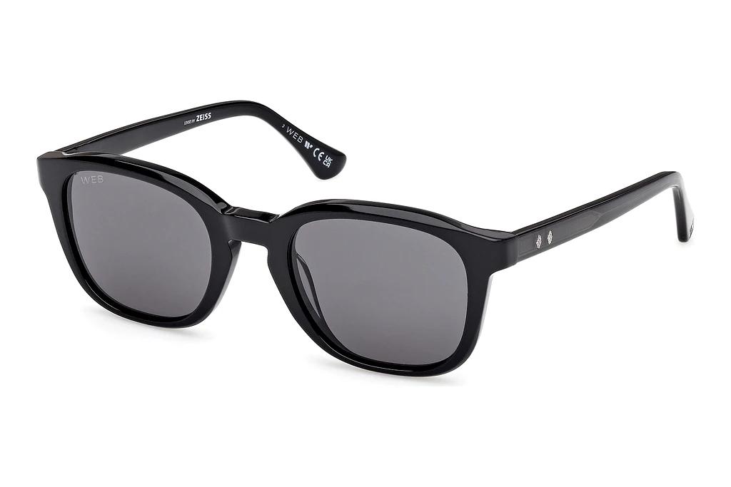 Web Eyewear   WE0390 01A grauGlänzend Schwarz