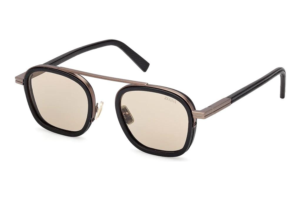 Zegna   EZ0278 48E braunGlänzend Dunkelbraun