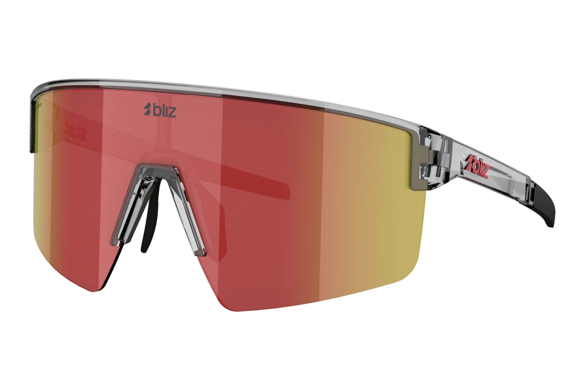 Bliz   ZB7022 702208 RedTransparent Dark Grey