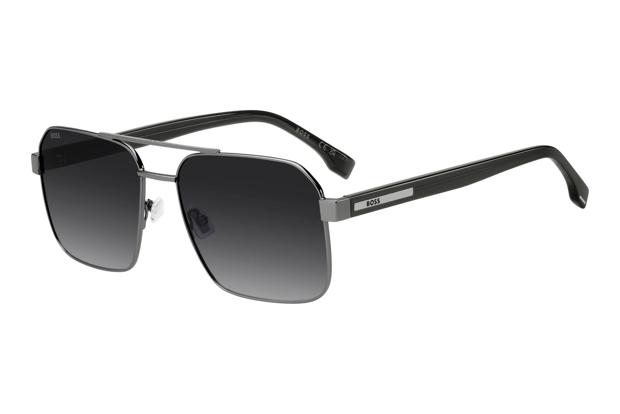 Boss   BOSS 1985/S KJ1/9O GREY SHADEDDARK RUTHENIUM