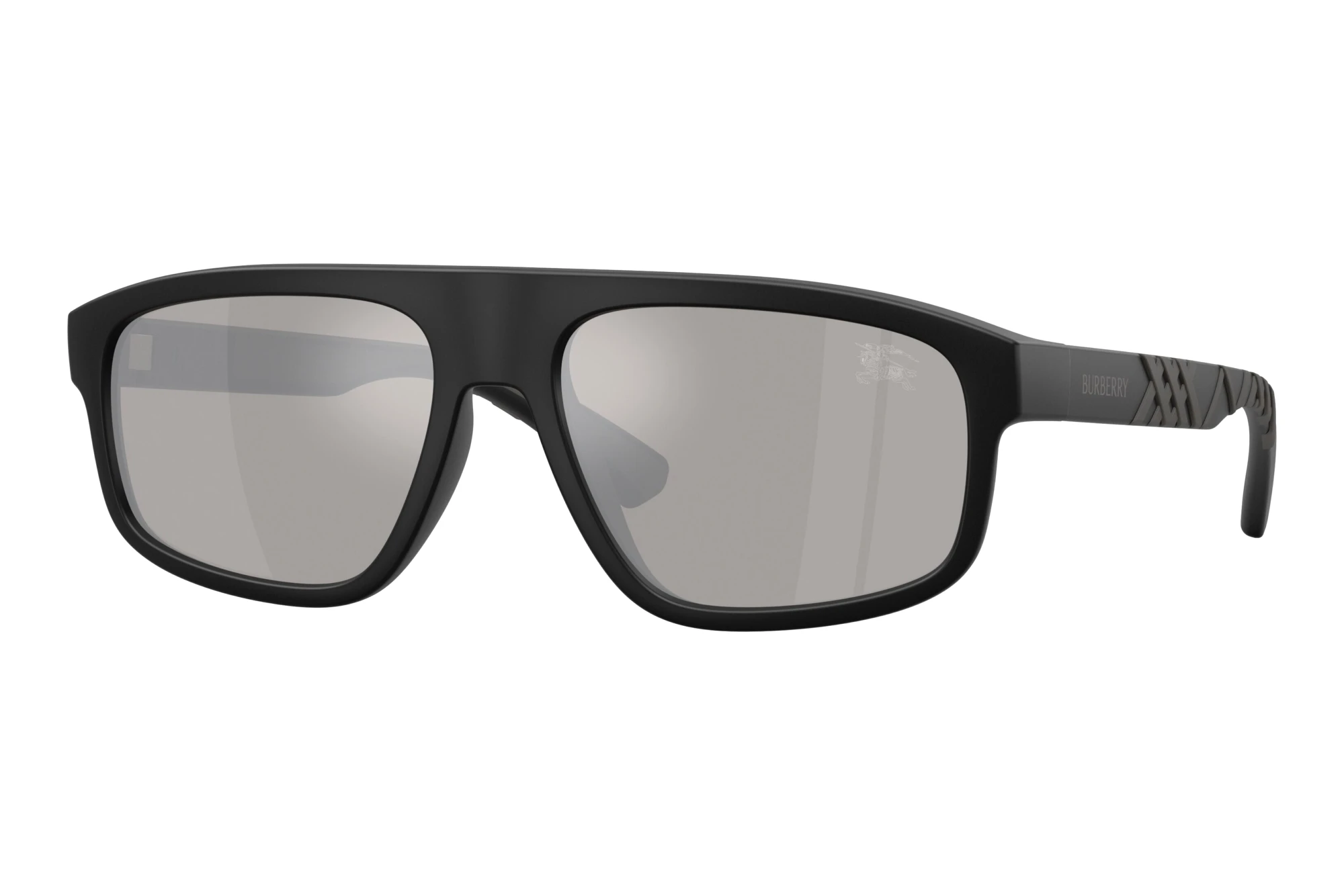 Burberry   BE4501U 42606G Light Grey Mirror SilverMatte Black