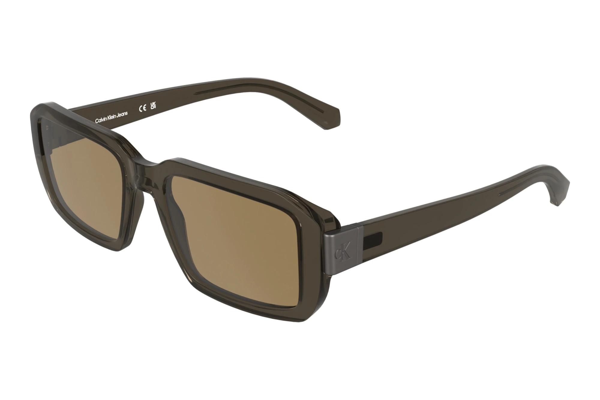 Calvin Klein   CKJ26627S 209 _CKJ26627STRANSPARENT DARK BROWN