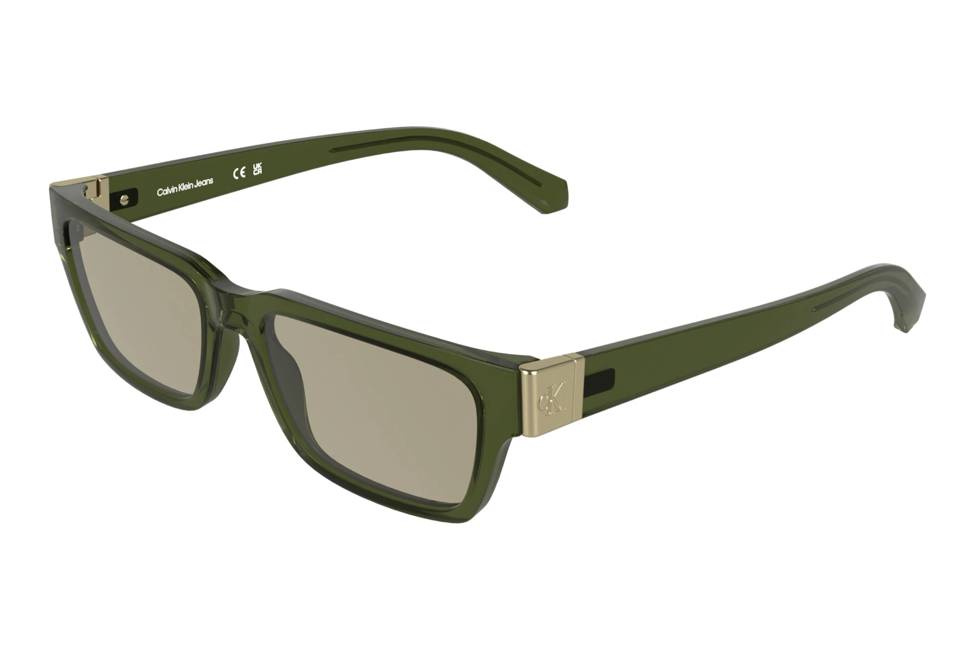 Calvin Klein   CKJ26628S 309 _CKJ26628STRANSPARENT KHAKI