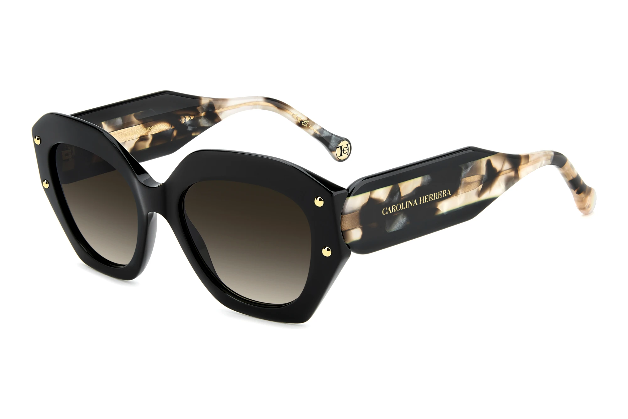 Carolina Herrera   HER 0365/S 807/HA BROWN SHADEDBLACK