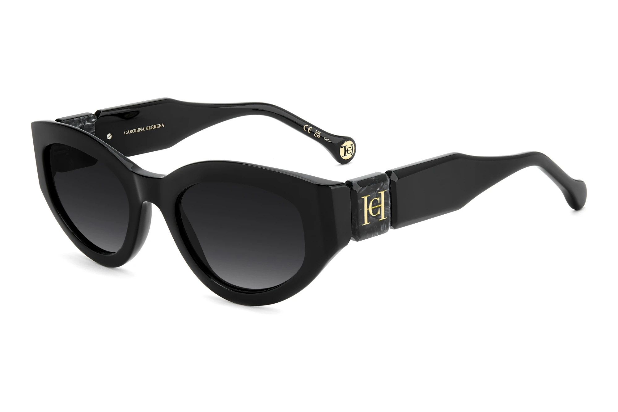 Carolina Herrera   HER 0370/S 807/9O DARK GREY SHADEDBLACK