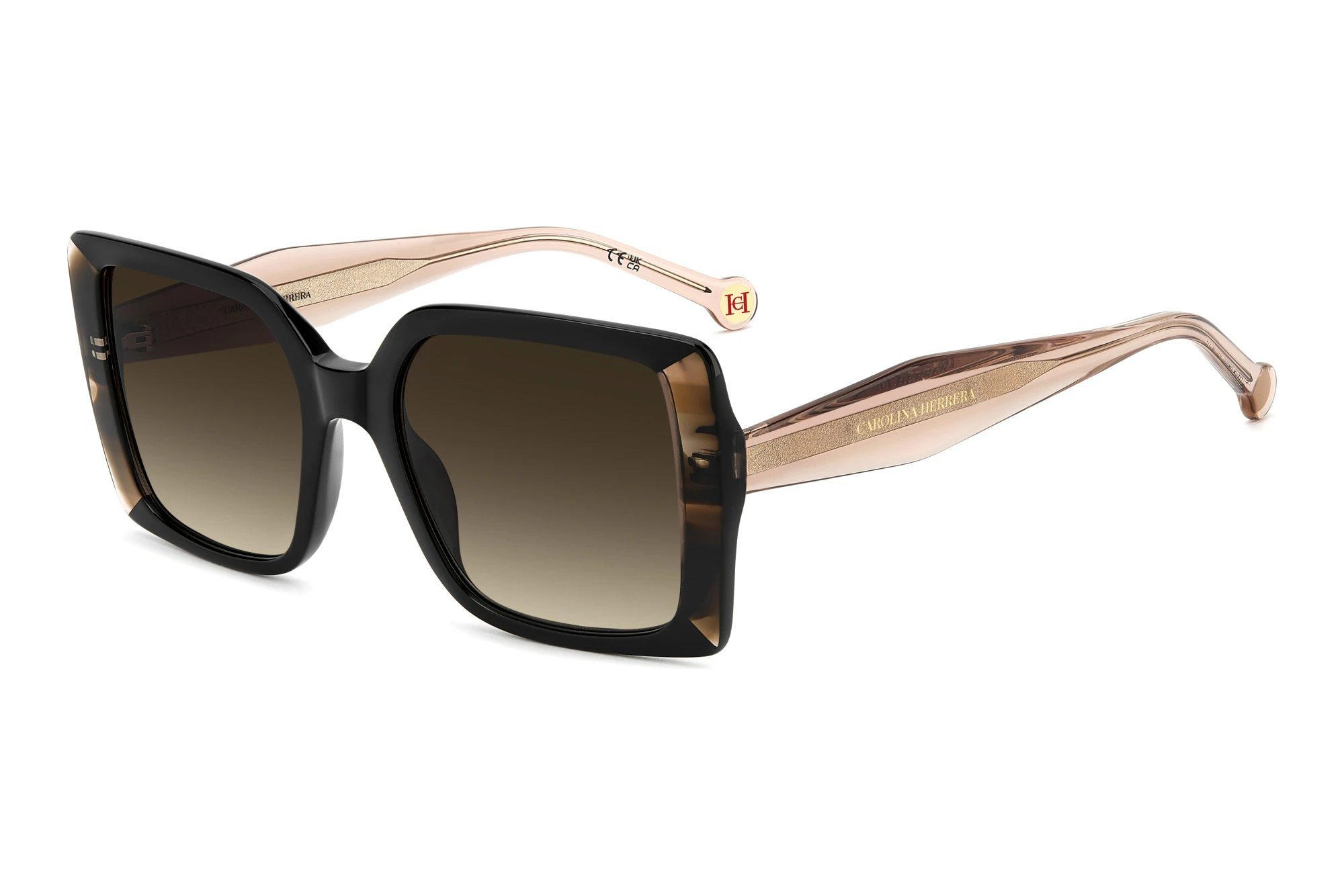 Carolina Herrera   HER 0391/S KDX/HA BROWN SHADEDBLACK NUDE