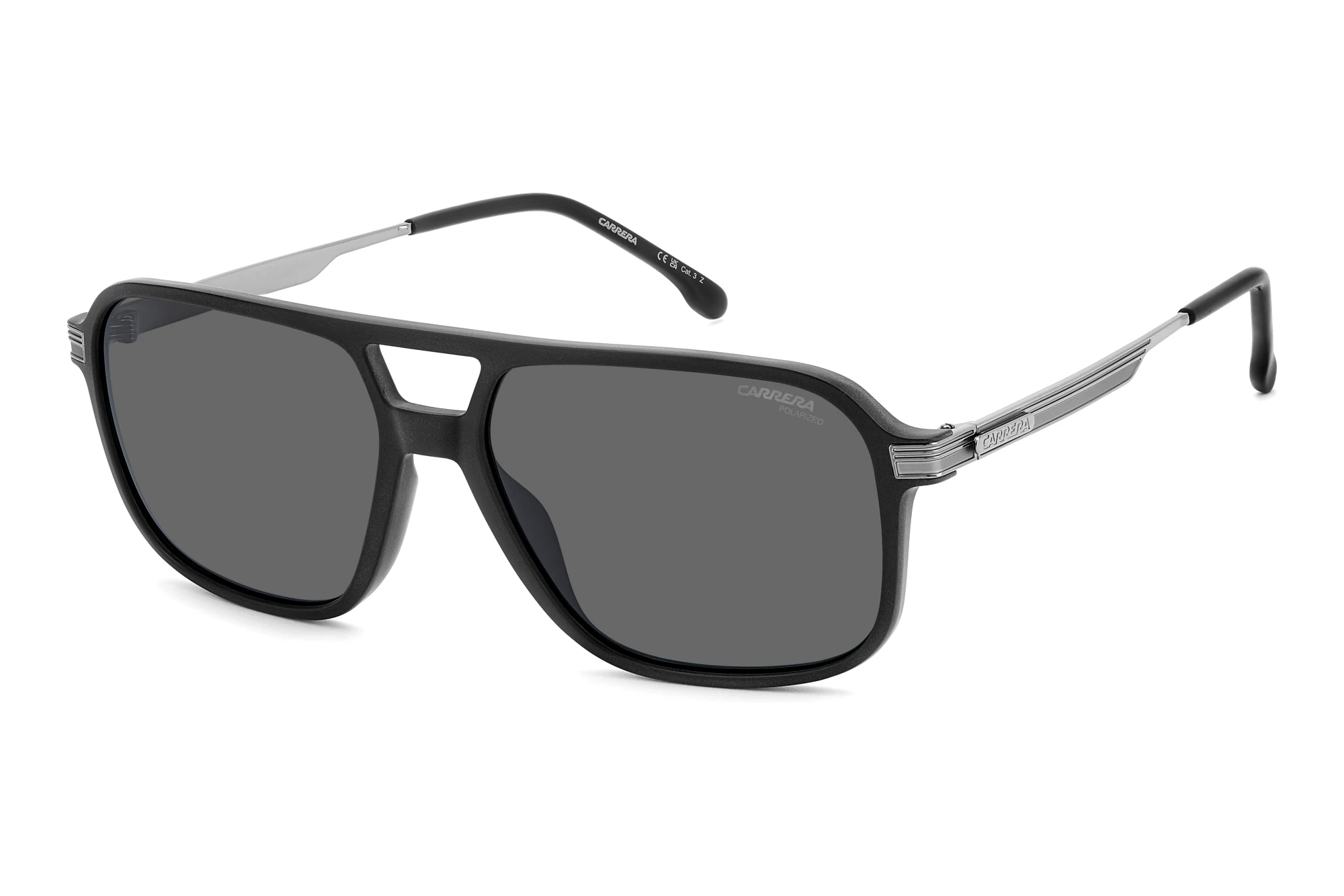 Carrera   CARRERA 390/S RZZ/M9 GREY POLARIZEDMATTE BLACK DARK RUTHENIUM