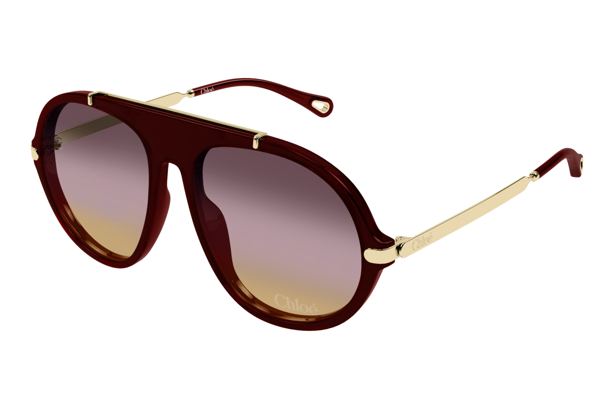 Chloé   CH0357S 004 BURGUNDY