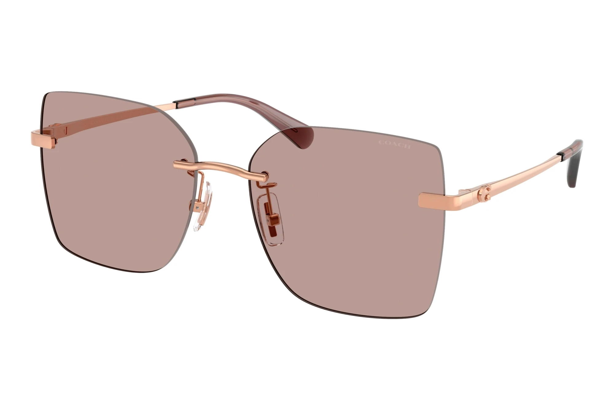 Coach   HC7193D 94077N Purple SolidShiny Rose Gold