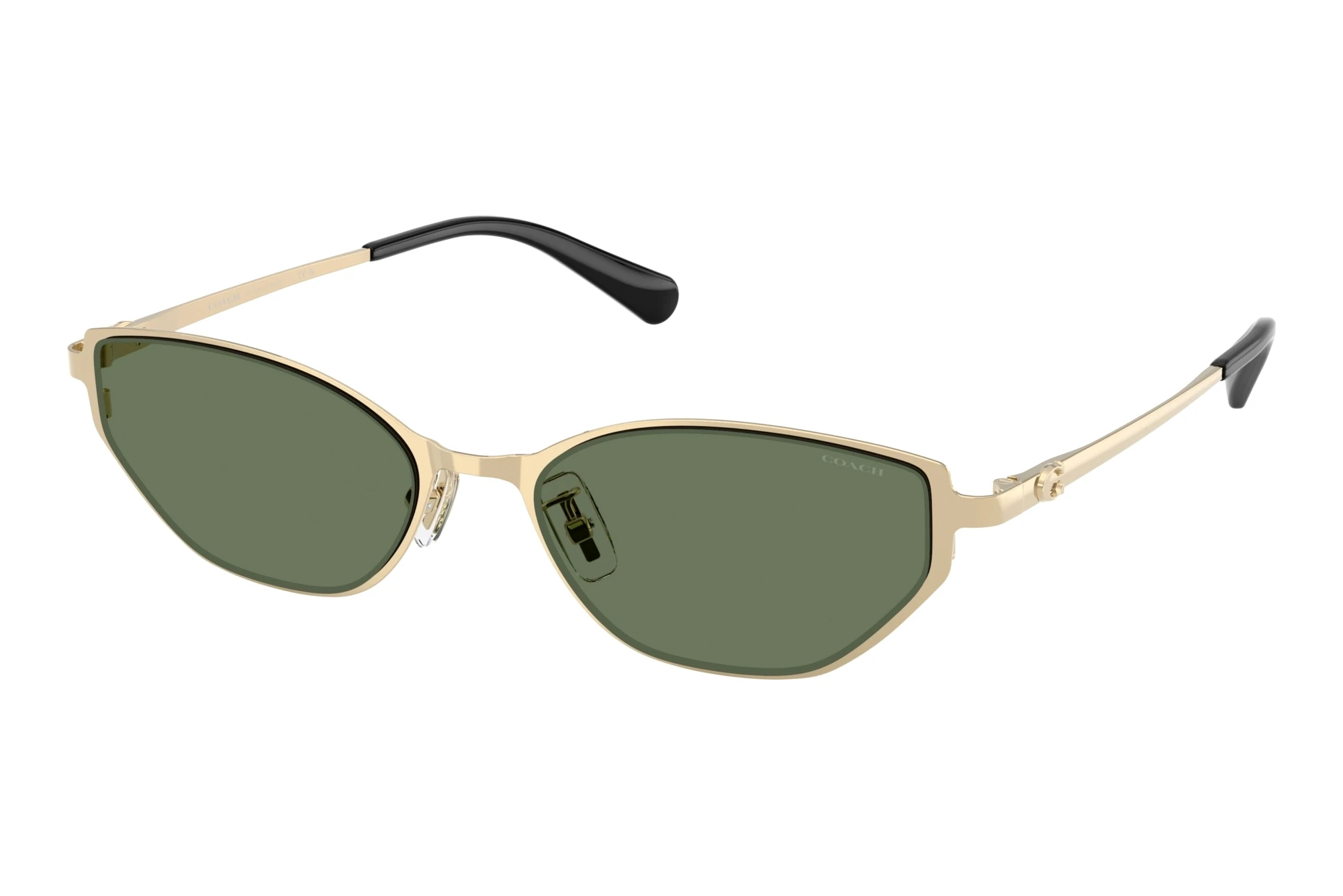 Coach   HC7196D 942982 Green SolidShiny Light Gold