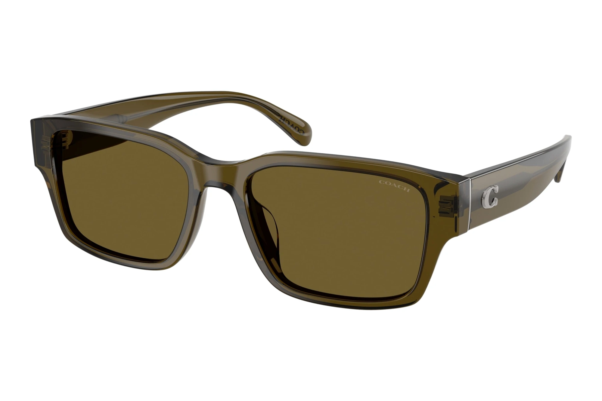 Coach   HC8441U 591073 Green SolidTransparent Olive