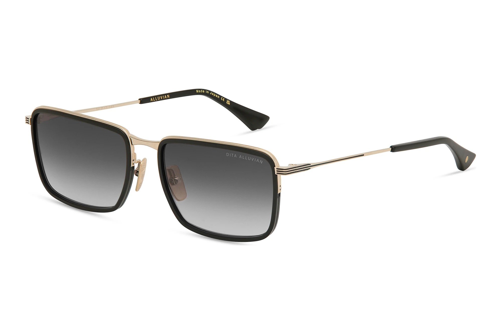 DITA   DTS-201 01A GREY TO CLEAR GRADIENTBLACK - WHITE GOLD
