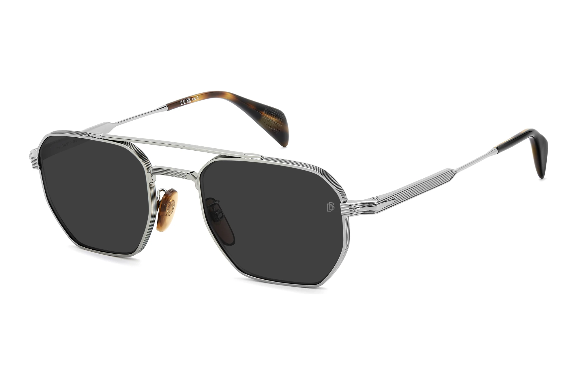 David Beckham   DB 1229/S 85K/2K GREY ANTIREFLEXRUTHENIUM BLACK