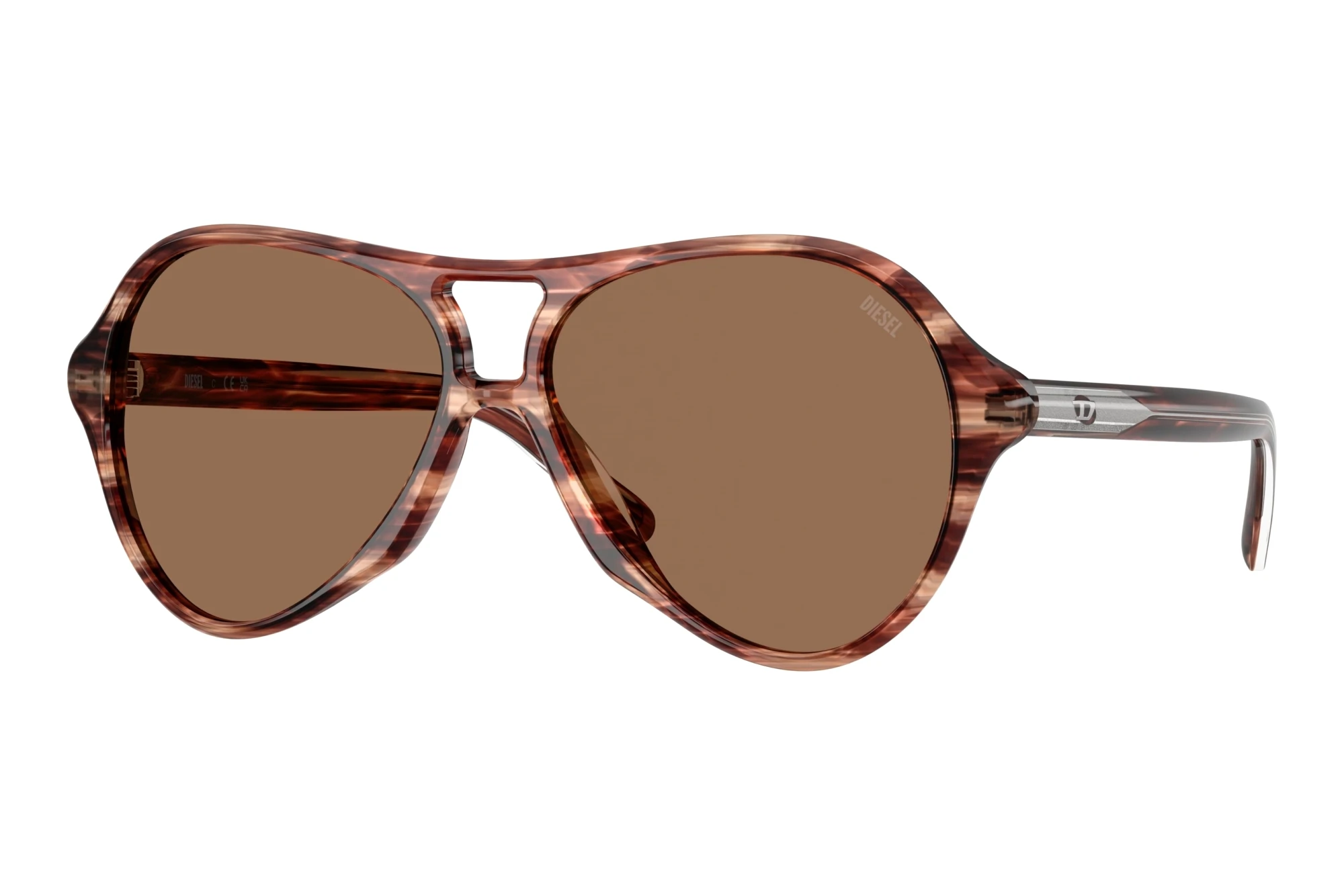 Diesel   DL2013U 203673 Dark BrownStriated Brown