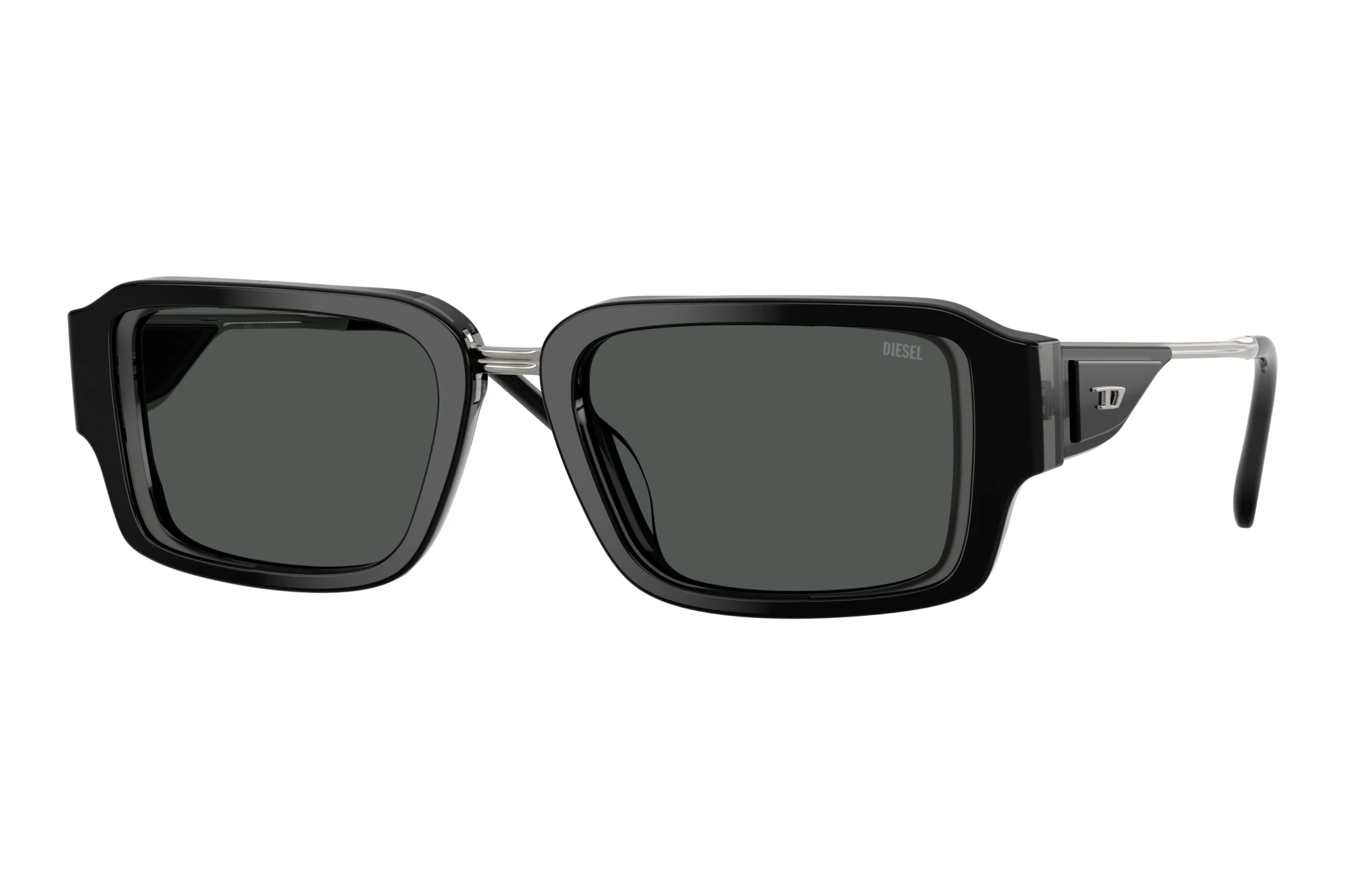 Diesel   DL2016U 204487 Dark GreyBlack Tranparent Grey