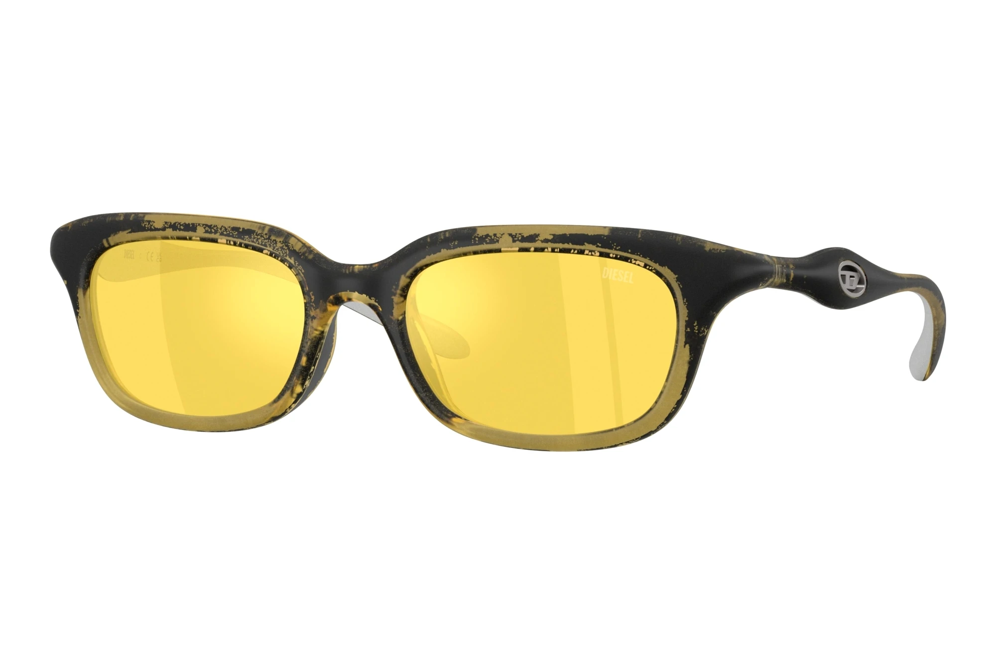 Diesel   DL3013U 2030V9 Mirror YellowYellow Metallic