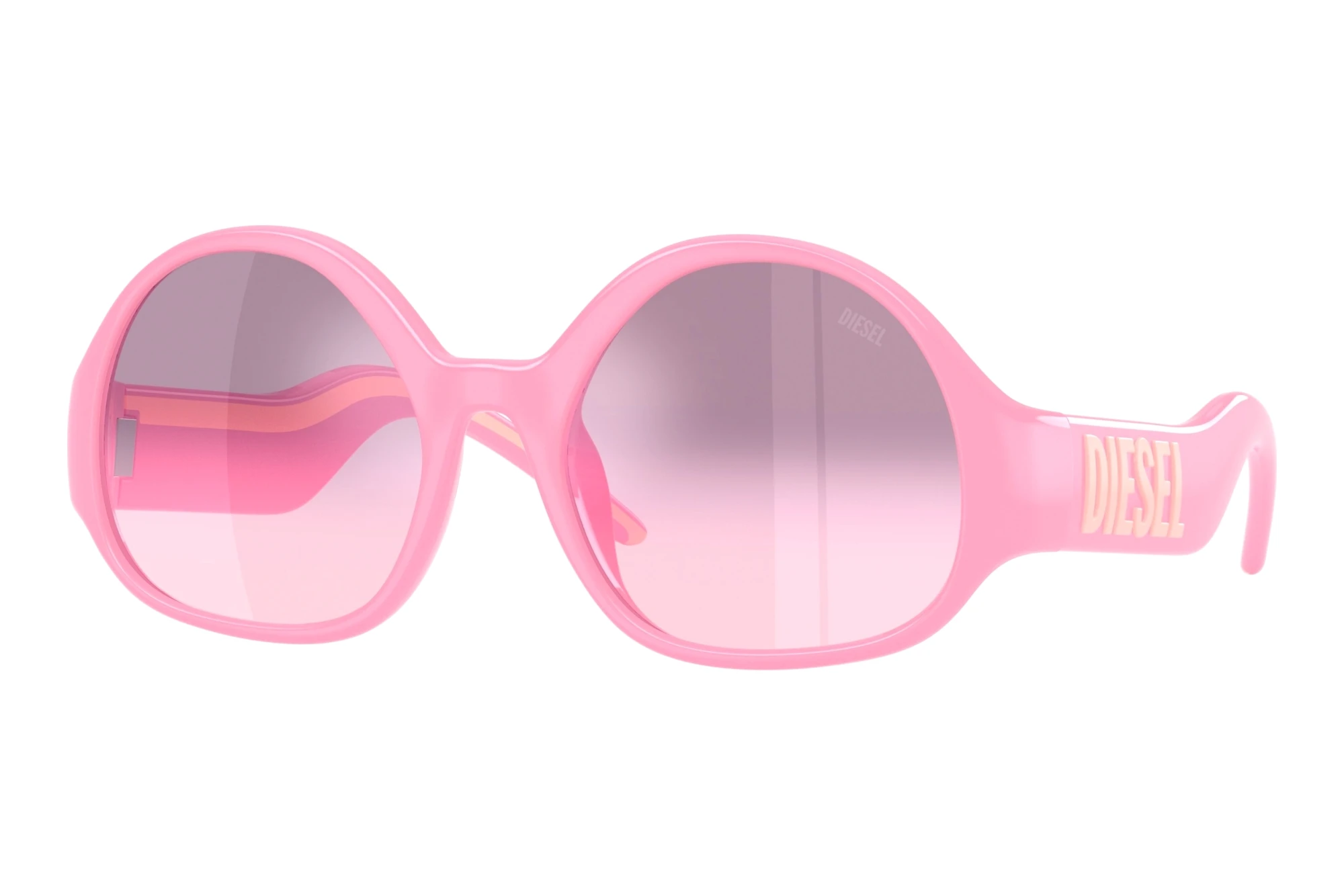 Diesel   DL3022U 2055H9 Rose Gradient Grey Mirror BluePink