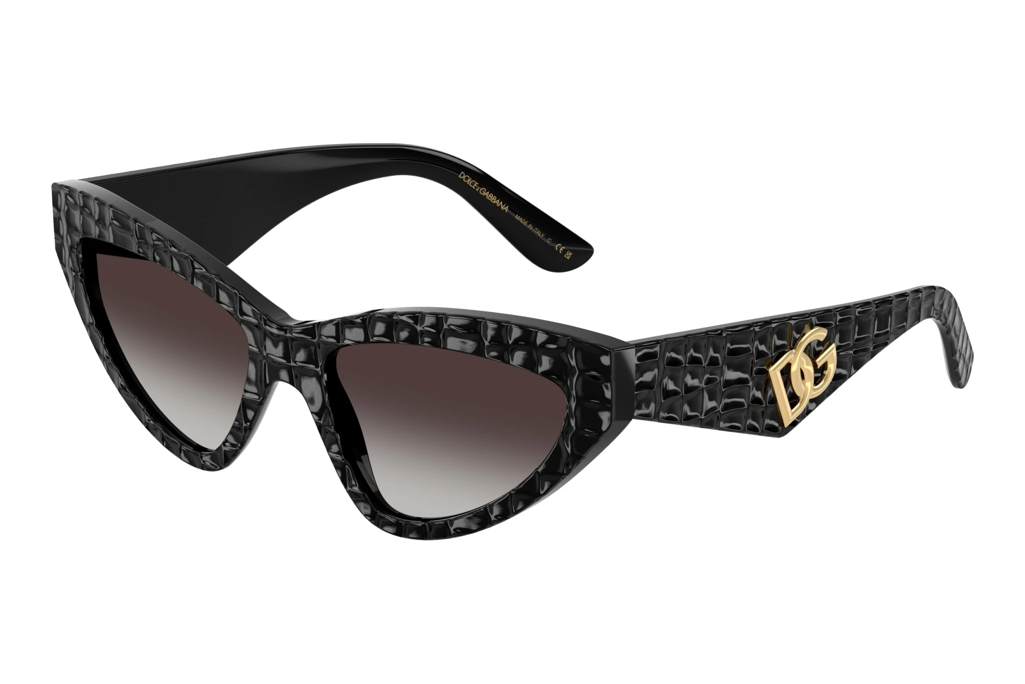 Dolce & Gabbana   DG4439 32888G Grey GradientBlack Texture Cocco
