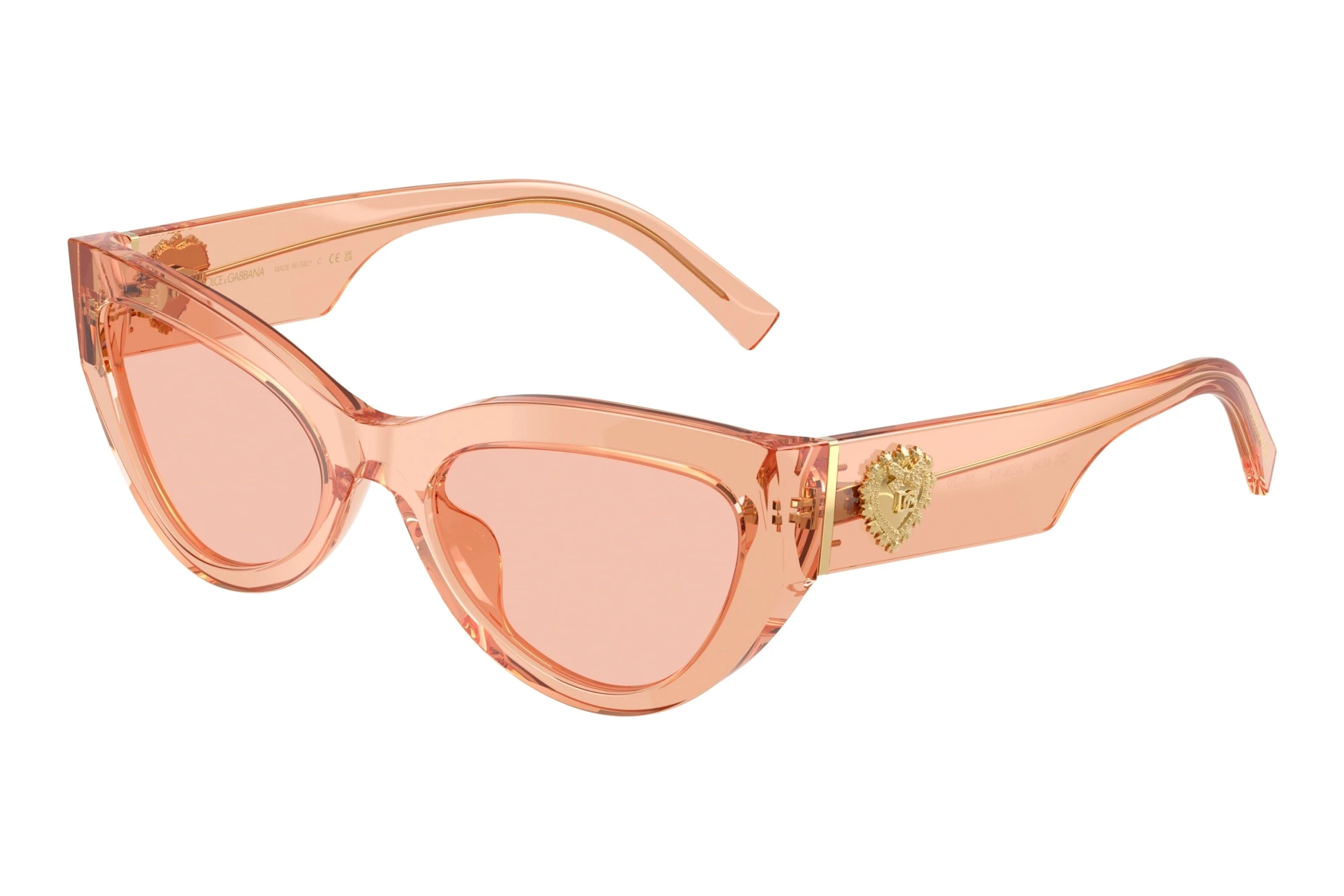 Dolce & Gabbana   DG4536 322684 Dark PinkNude Transparent