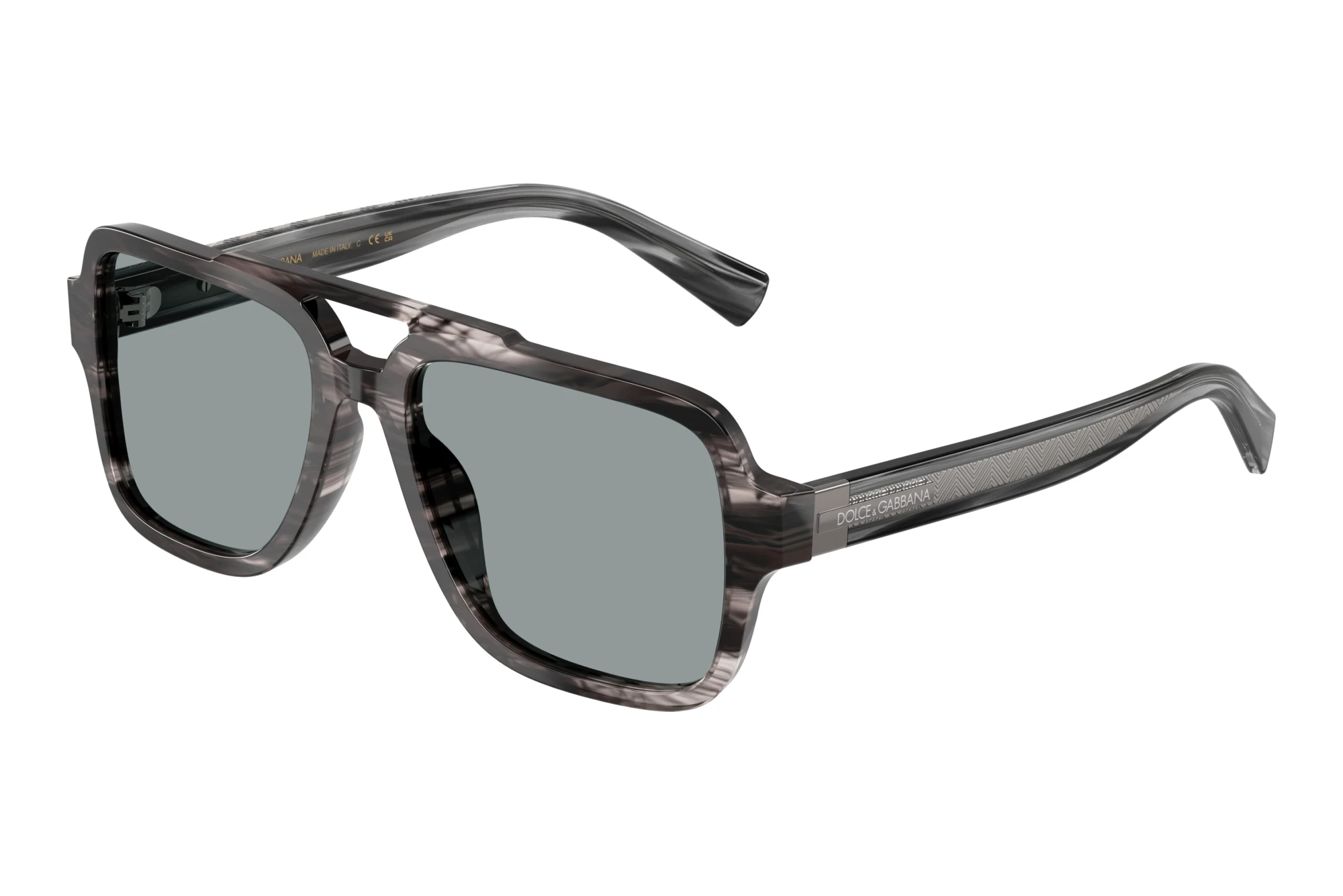 Dolce & Gabbana   DG4544 3440/1 Dark GreyStriped Grey