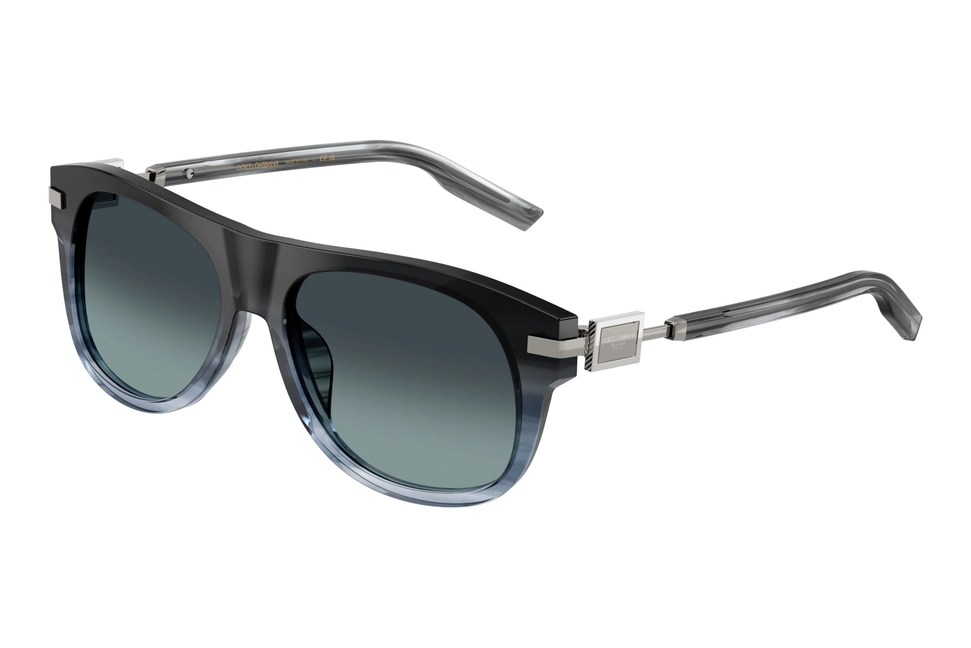 Dolce & Gabbana   DG4546 348519 Blue GradientGradient Striped Blue