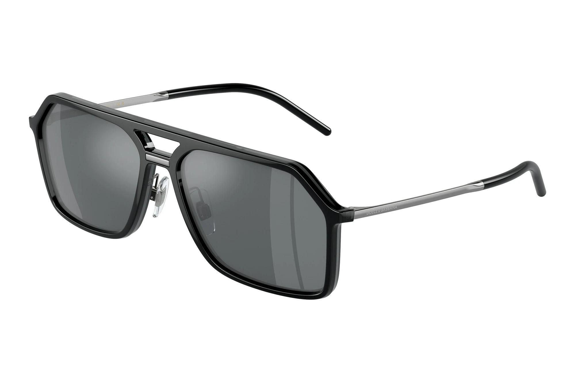 Dolce & Gabbana   DG6196 501/6G Light Grey Mirror BlackBlack