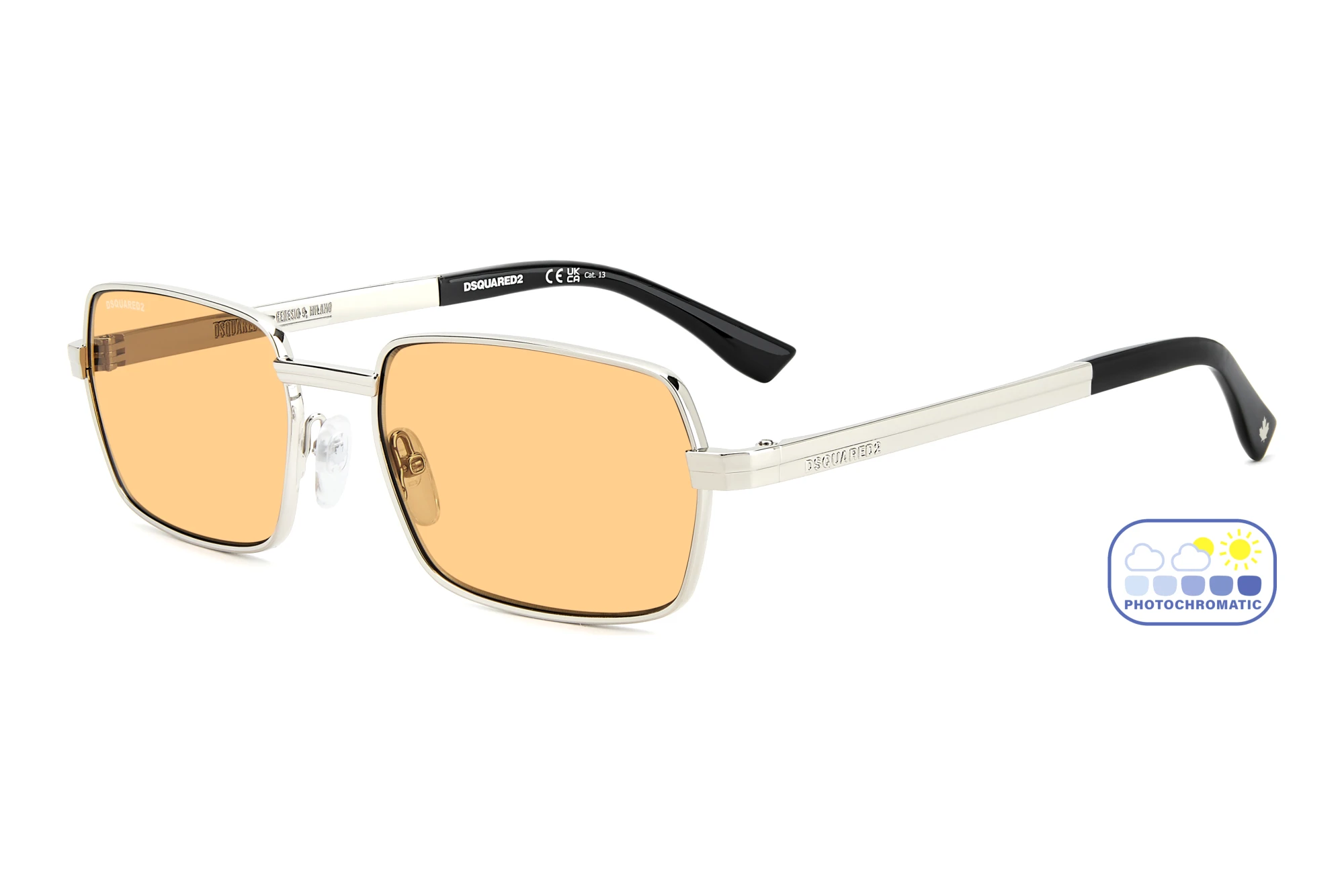 Dsquared2   D2 0192/S 010/N8 ORANGE PHOTOCHROMATICPALLADIUM