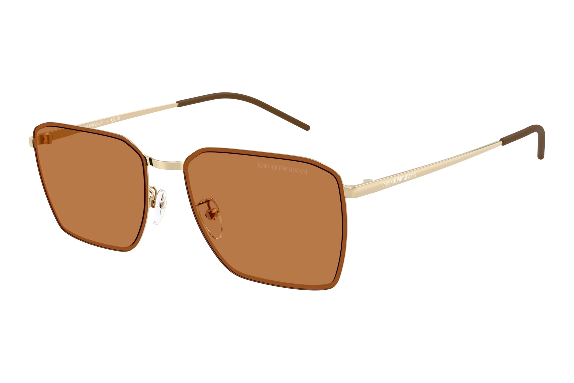 Emporio Armani   EA2172D 301373 BrownShiny Pale Gold