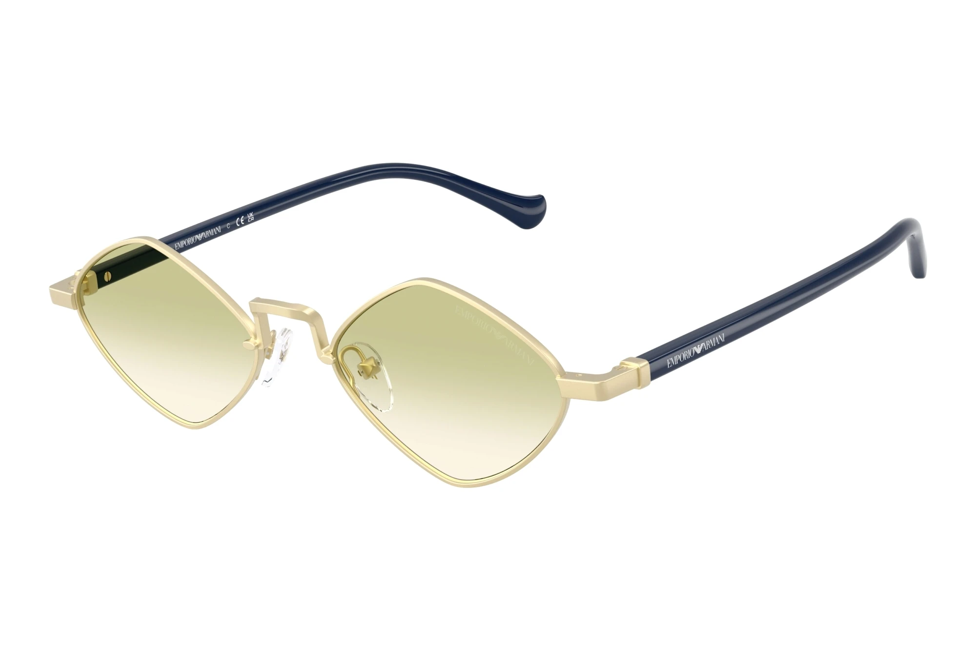 Emporio Armani   EA2182 30028E Clear Gradient GreenMatte Pale Gold