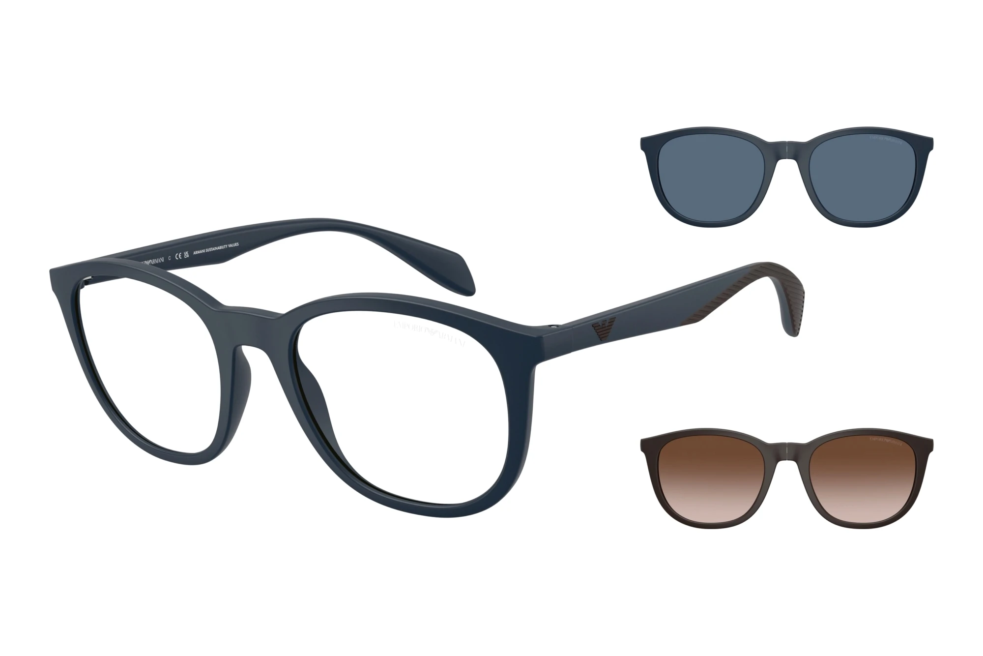 Emporio Armani   EA4211 61851W ClearMatte Blue