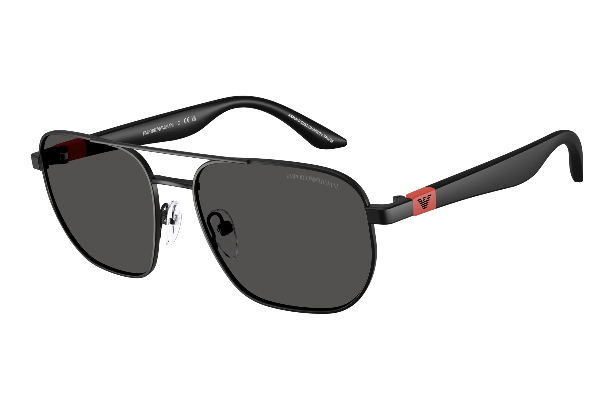 Emporio Armani   EK2003 300187 Dark GreyMatte Black